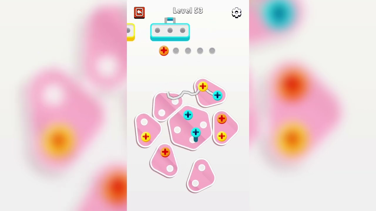 Screw Jam Level 53 Walkthrough Solution