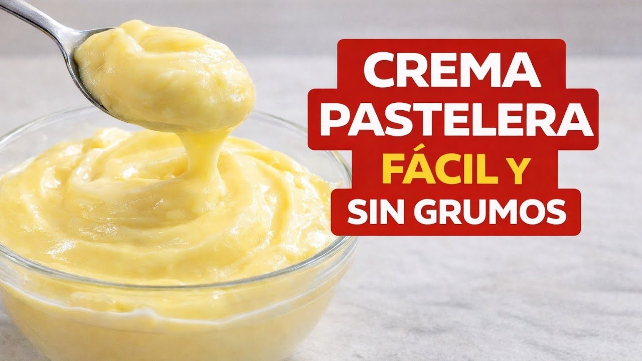 Receta Crema Pastelera / Capítulo 1 Recetas Maxidulces