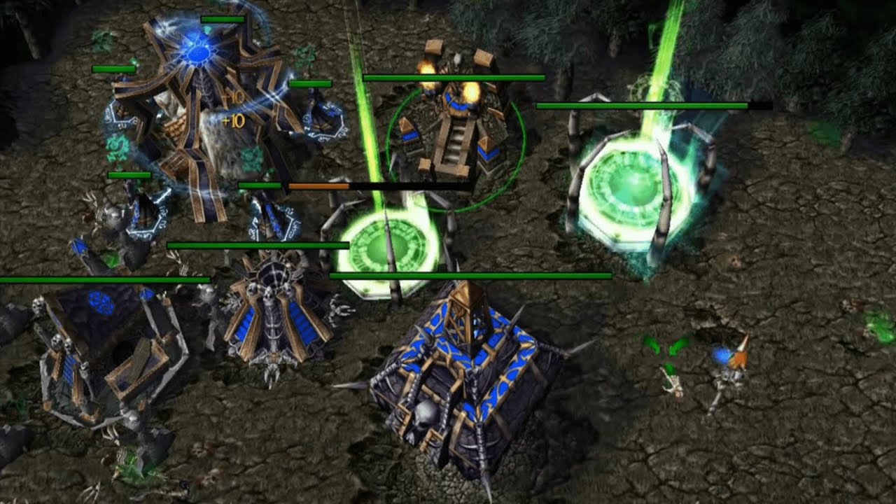 Undead vs Orc. Massacre
