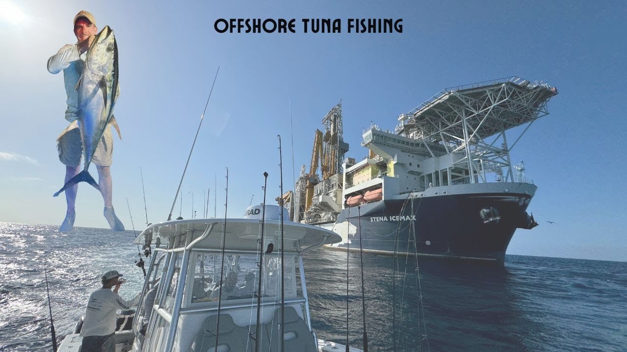 TUNA Fishing- 140 MILES OFFSHORE IN THE GULF