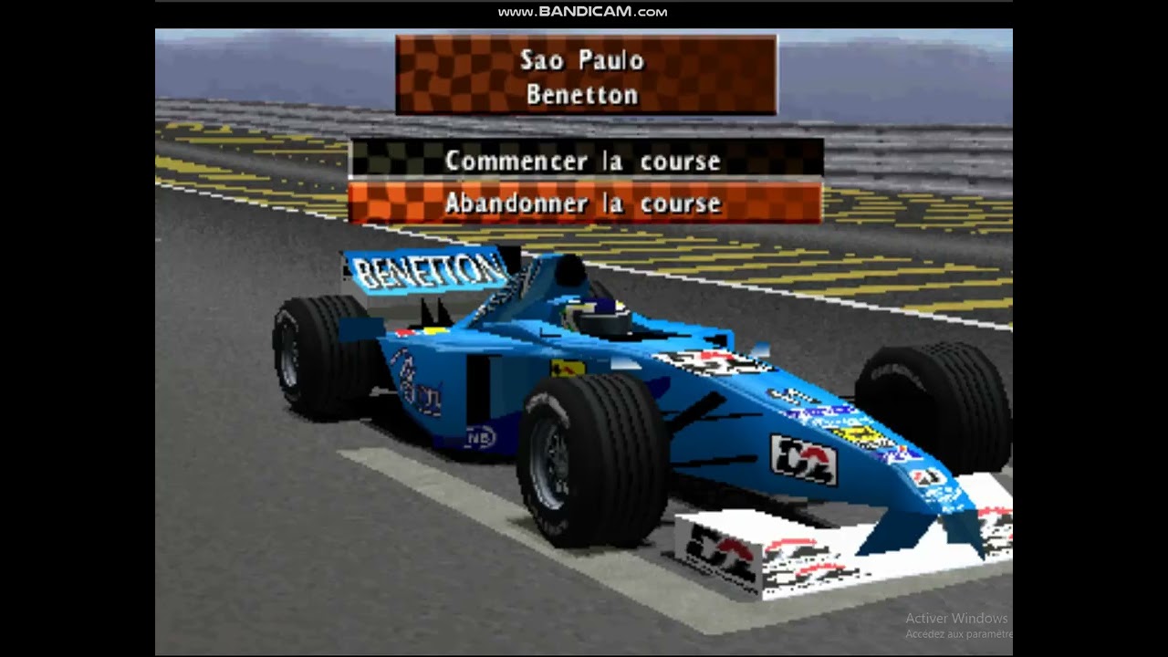 F1 World Grand Prix 2000 PS1 - Arcade Mode (Medium challenge) Pt.1