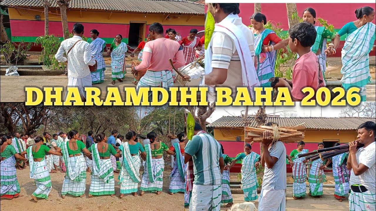 DHARAMDIHI BAHA 2026#new Santali video#karanhansdah07k 