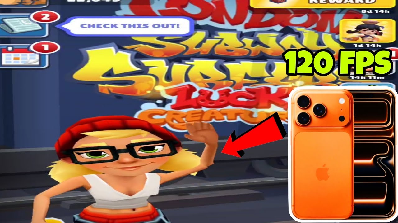 Subway Surfers High Score on iPhone 13 Pro Max 😱 | Crazy Train Dodges Gameplay