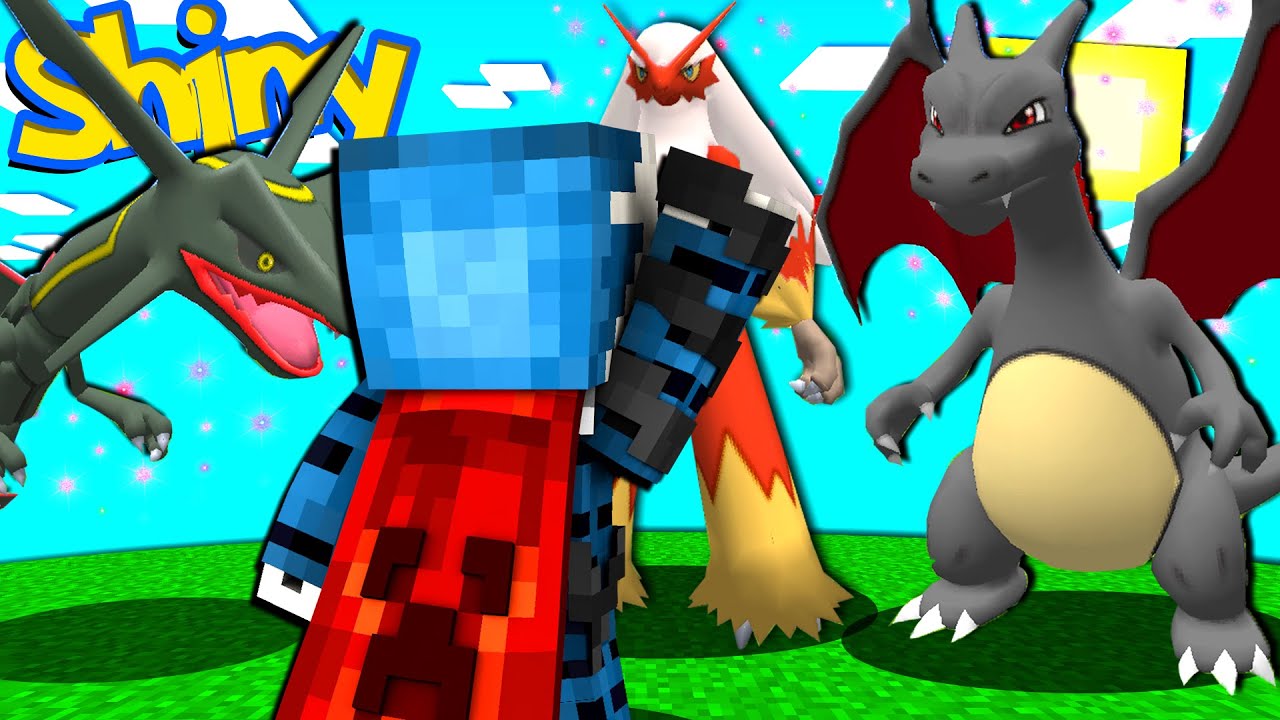 CATTURO 100 POKEMON SHINY SU MINECRAFT ITA