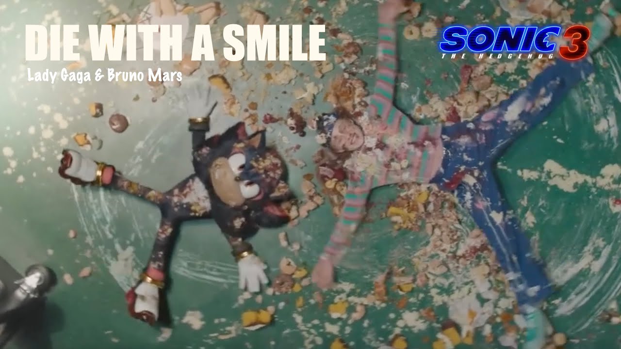 Shadow & Maria | Die With A Smile - Lady Gaga & Bruno Mars  | Sonic the Hedgehog 3 | AMV Soundtrack