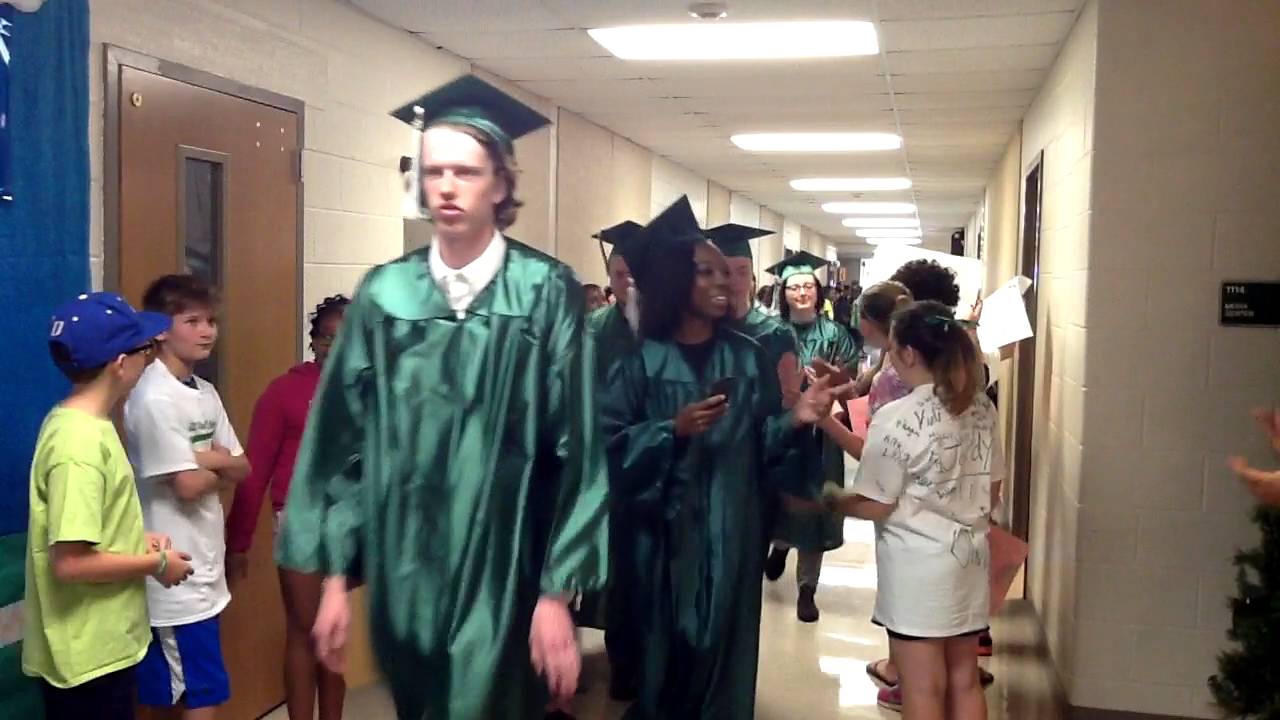 2016 Senior Walk through Orchard Farm Elementary