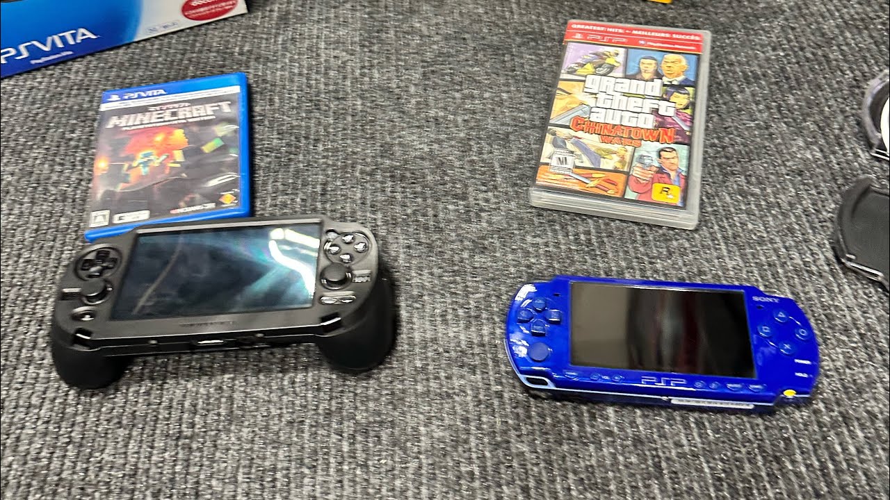 The differences between a psvita 1000 and a psp.