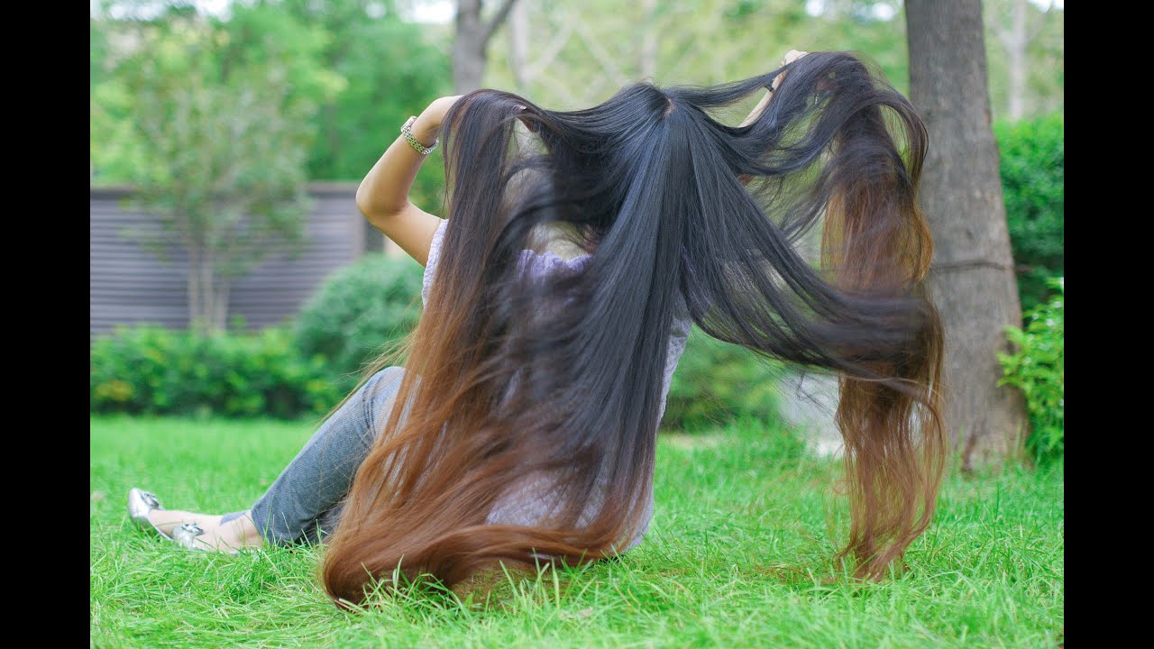戈壁落日展示004#片段 long hair longhair haijob china