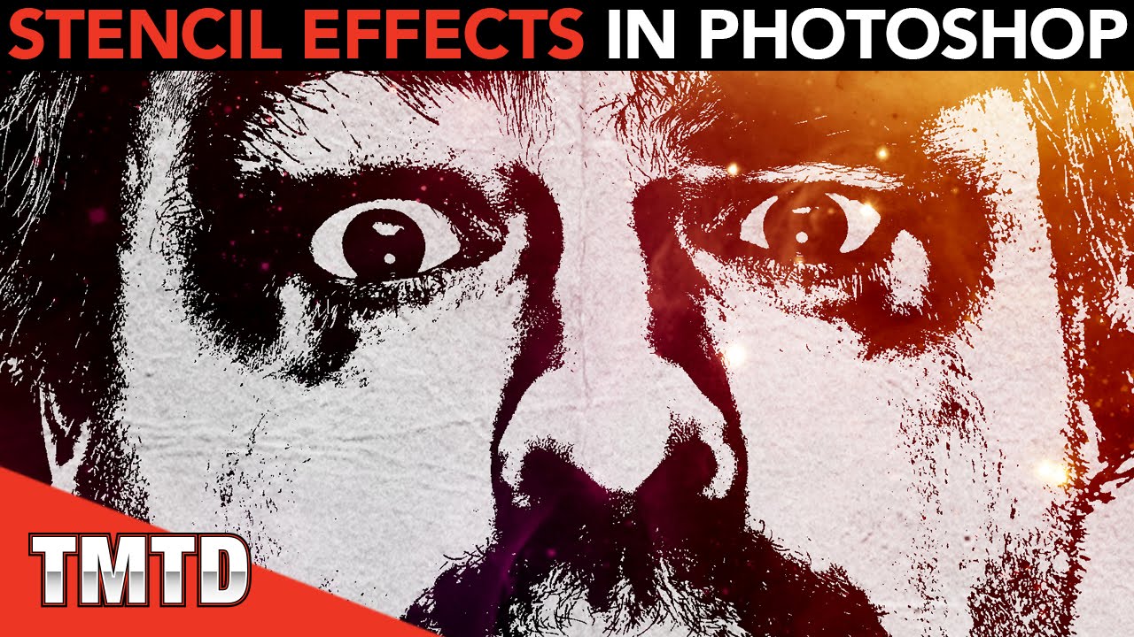 Photoshop Tutorials: Stencil Effects in Photoshop