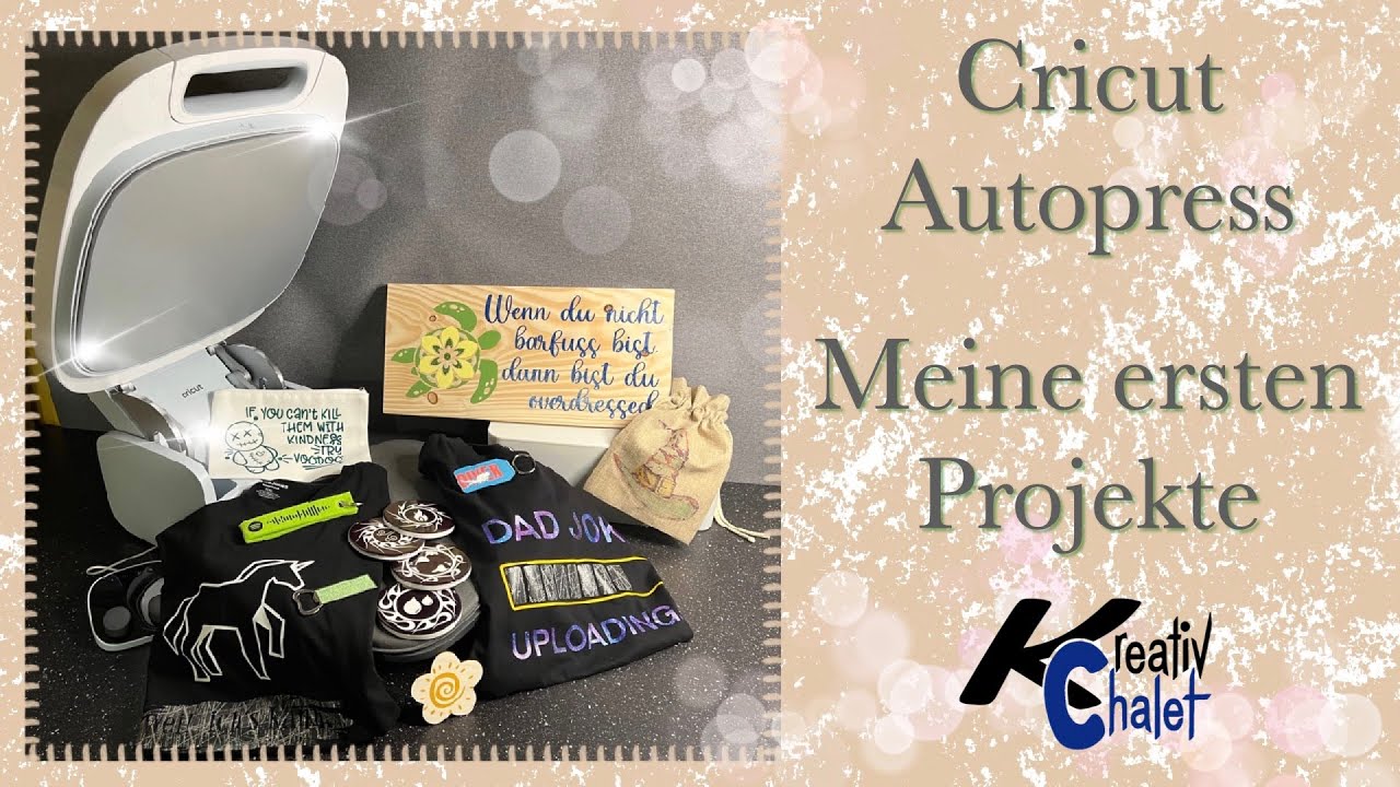 Cricut Autopress - Meine ersten Projekte