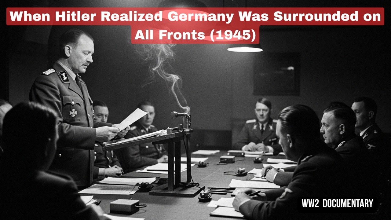 When Hitler Realized Germany Was Surrounded on All Fronts (1945)