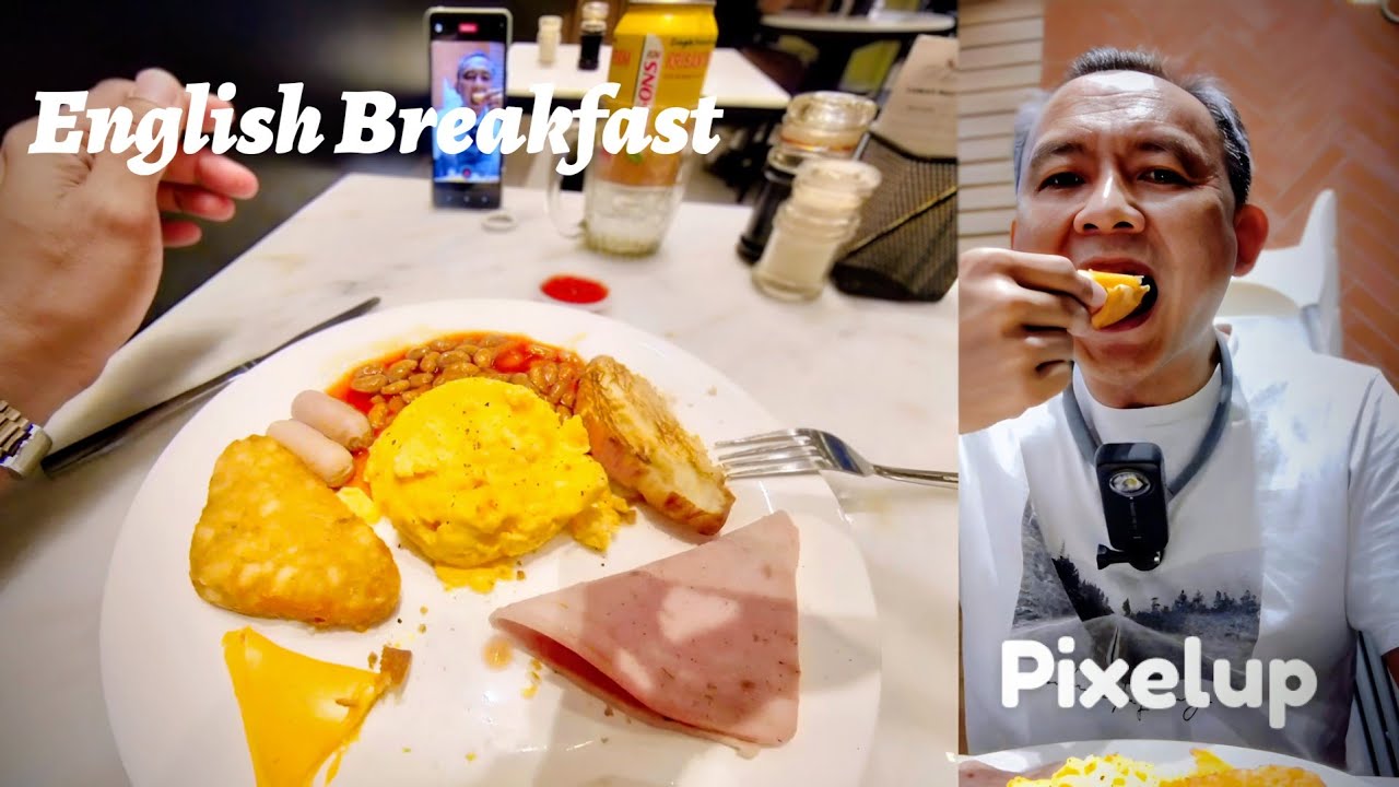 Sarapan Inggeris gaya Malaysia (English breakfast the Malaysian style) @SilverfoxJB 