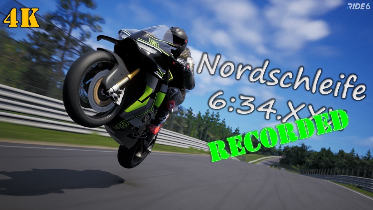 [4K] Finally got recorded Nürburgring-Nordschleife in RIDE6