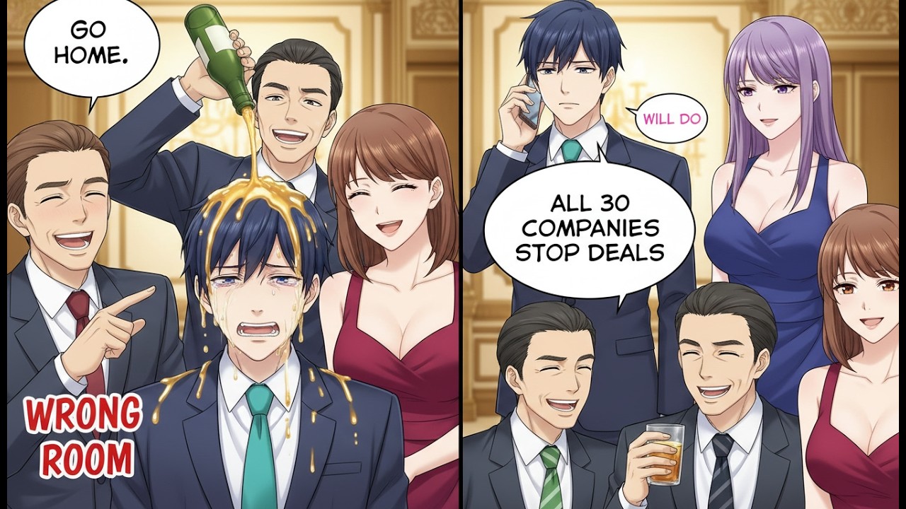 [Manga Dub] He Humiliated Me by Pouring Beer on Me… Then I Ended Every Deal With His Company!