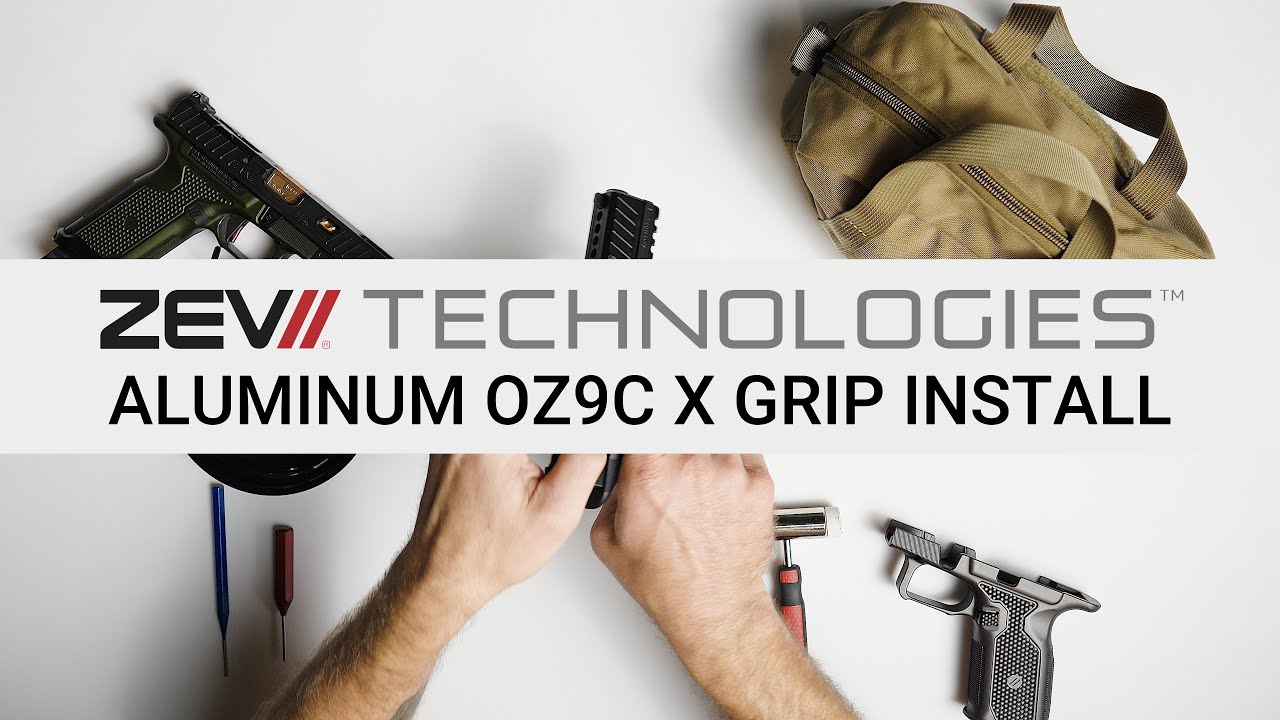 Zev Technologies | Aluminum OZ9C X Grip Install