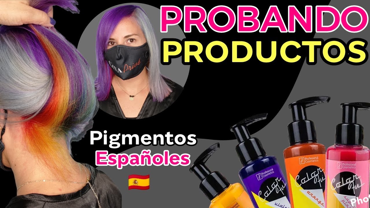 Pigmentos COLORFUL #CabelloFantasia