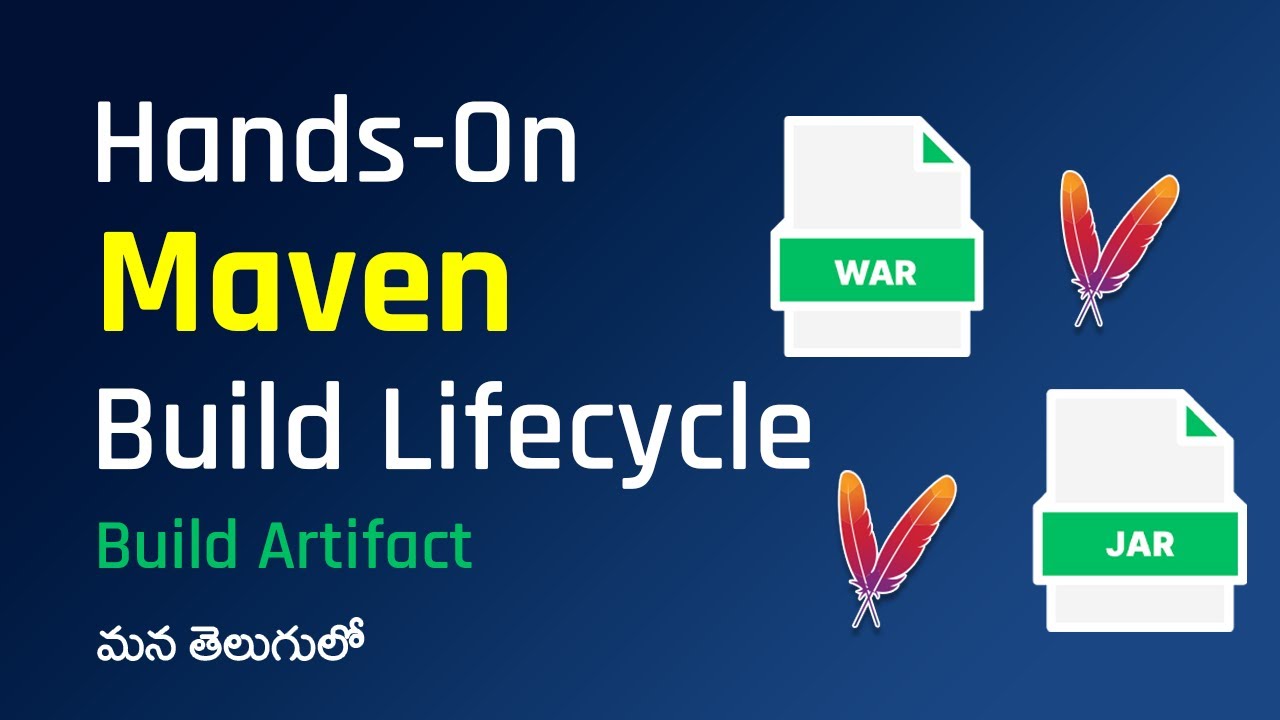 Hands-On Maven Build Lifecycle | Build Artifact Using Maven | Maven Commands | Maven in Telugu