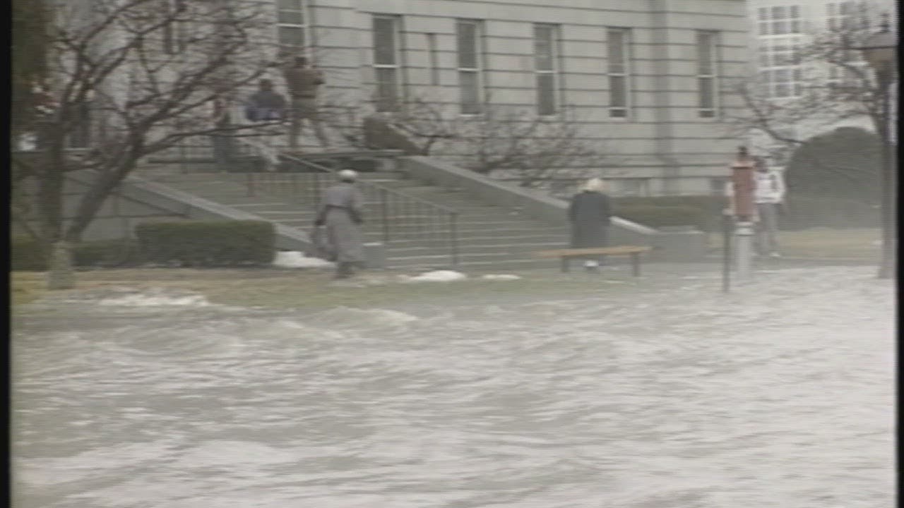1992 video shows scenes from devastating ice jam flood in Montpelier