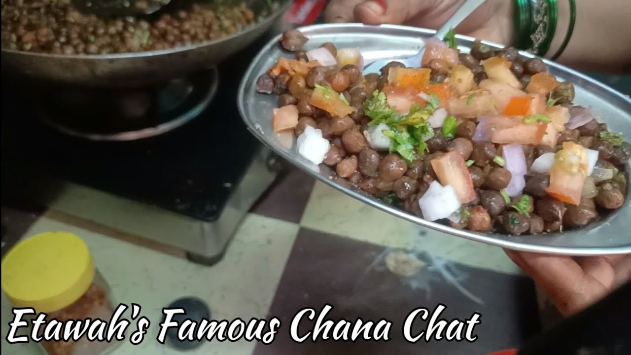 Etawah's famous chana chat 😋🙏 || #cooking #viral #chanachaat || @Etawahhomekitchen
