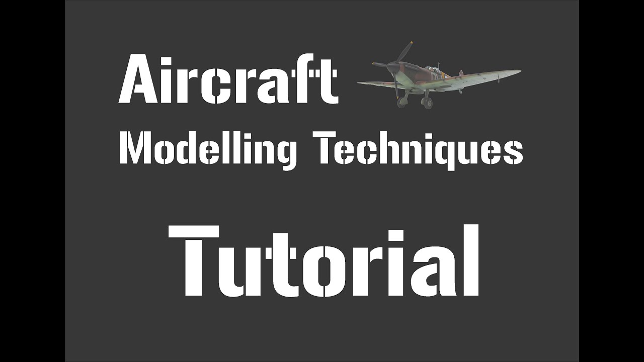Aircraft Modelling Techniques Part 5 - Re-Scribing