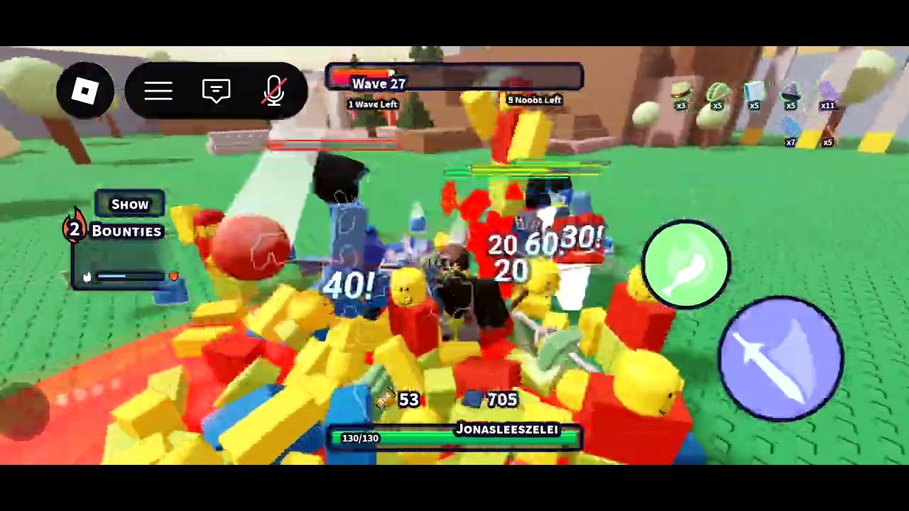 Playing Noobs Must Die