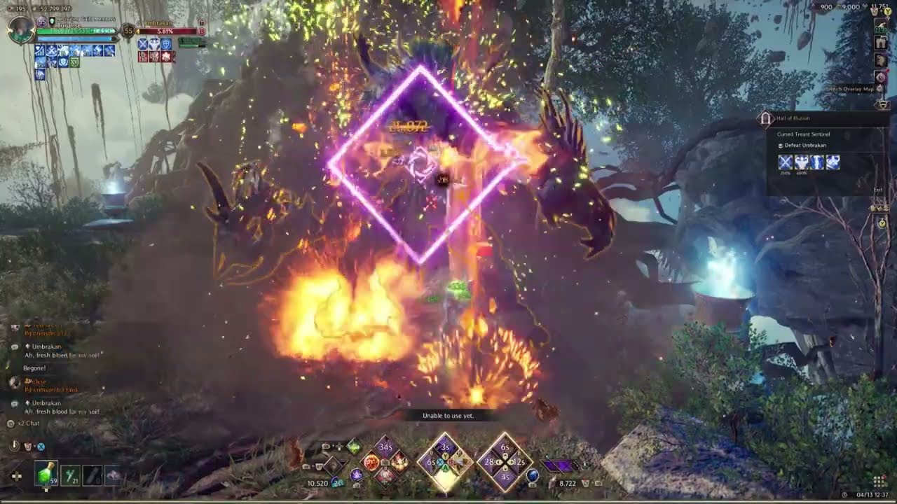 TL - Staff/Bow - Hall of Illusion Umbrakan Tier 4 - brute force my way out :)