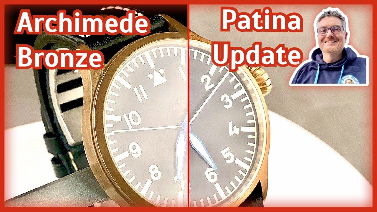 How Bronze Watches get old | Archimede Pilot 42 Bronze