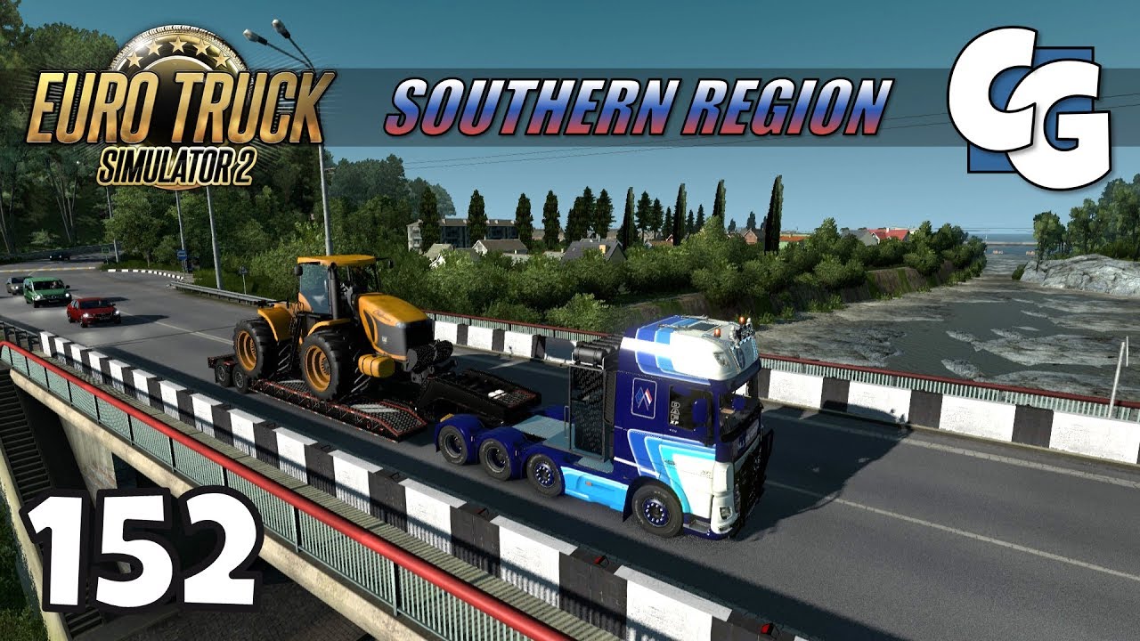Euro Truck Simulator 2 - Ep. 152 - Clumsy Trucking 101 - ETS2 Southern Region Gameplay