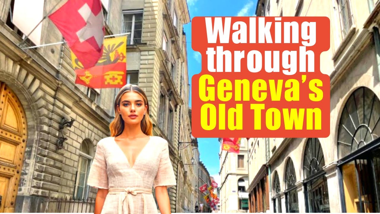 🚶‍♂️ Walking through Geneva’s Old Town | A Peaceful Stroll in the Historic Heart of the City
