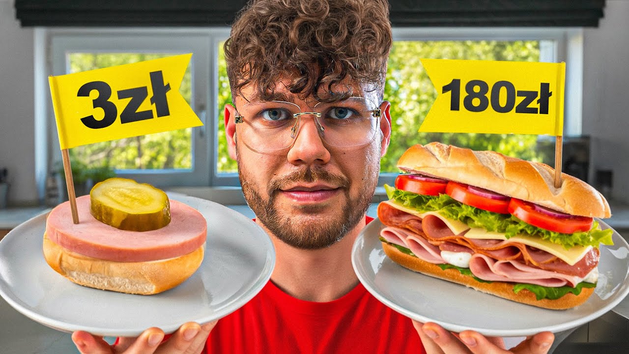 NAJDROŻSZA vs NAJTAŃSZA KANAPKA!