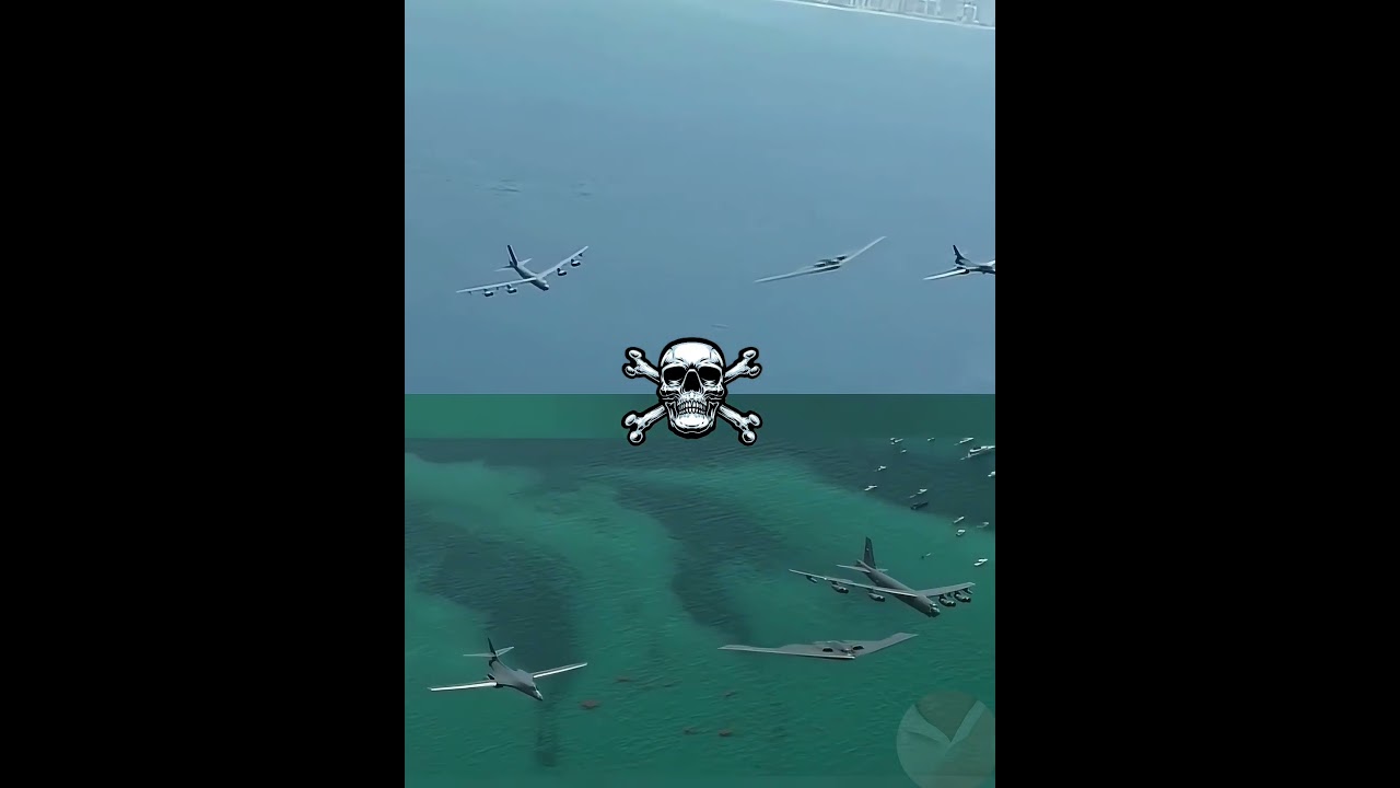 B‑2 vs B‑1 vs B‑52 &ndash; Bomb Load Showdown #bomberplane #b2spirit #b1bomber #b52bomber