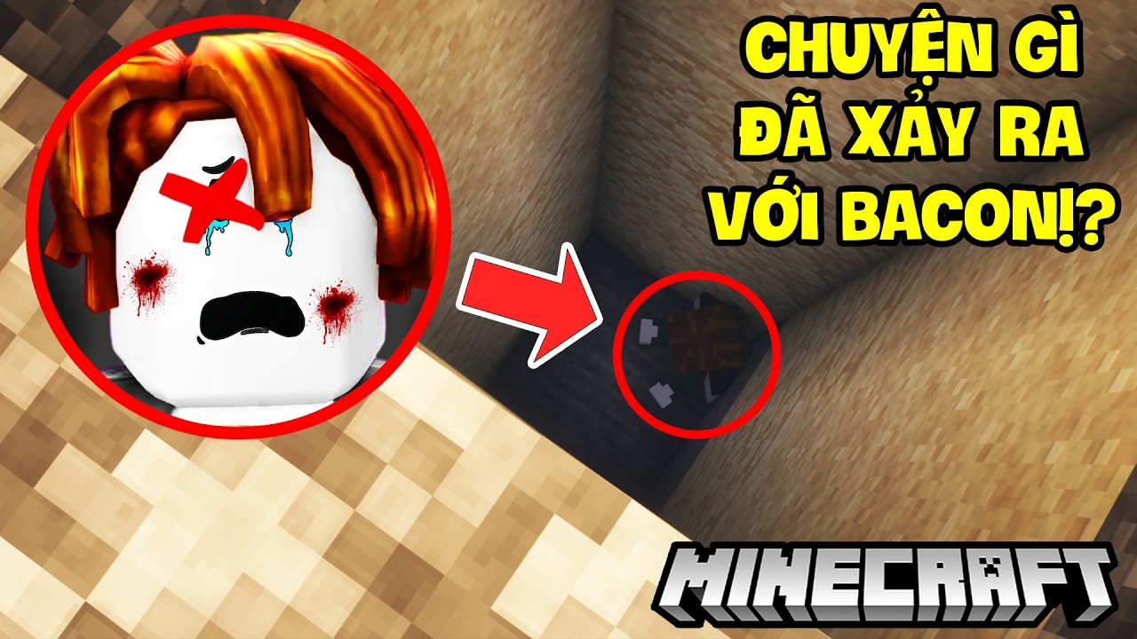 BACON MẤT T&Iacute;CH B&Ecirc;N DƯỚI C&Aacute;I GIẾNG TRONG MINECRAFT L&Uacute;C 3 GIỜ S&Aacute;NG V&Agrave; SỰ THẬT M&Agrave; M&Igrave;NH Đ&Atilde; KH&Aacute;M PH&Aacute;!!?