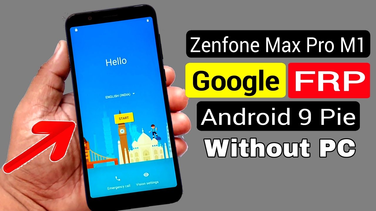 Asus Zenfone Max Pro (M1) ZB601KL/ZB602K Bypass Google Account/FRP Lock |ANDROID 9 Without PC