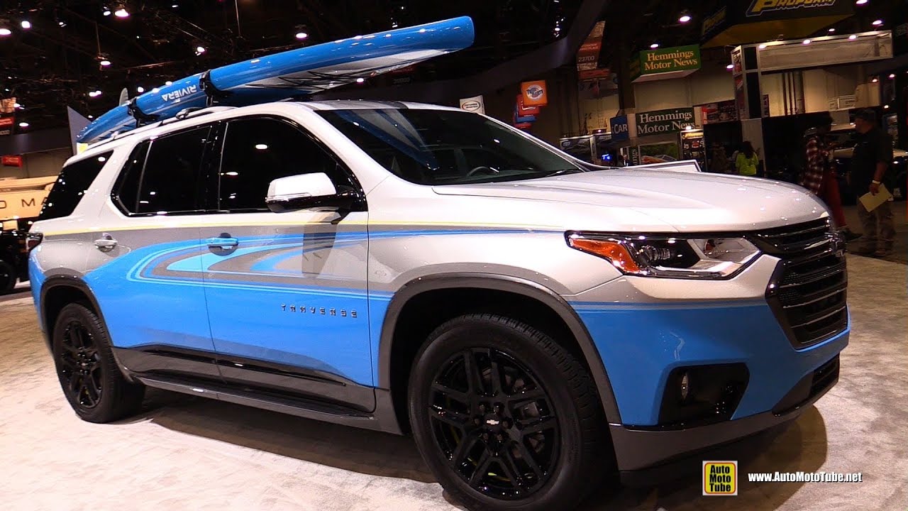 2018 Chevrolet Traverse Stand up Paddleboard Concept Vehicle - Walkaround - 2017 SEMA