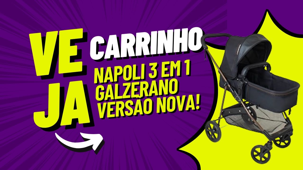 Comparativo : Carrinho Napoli vs. Olympus da Galzerano