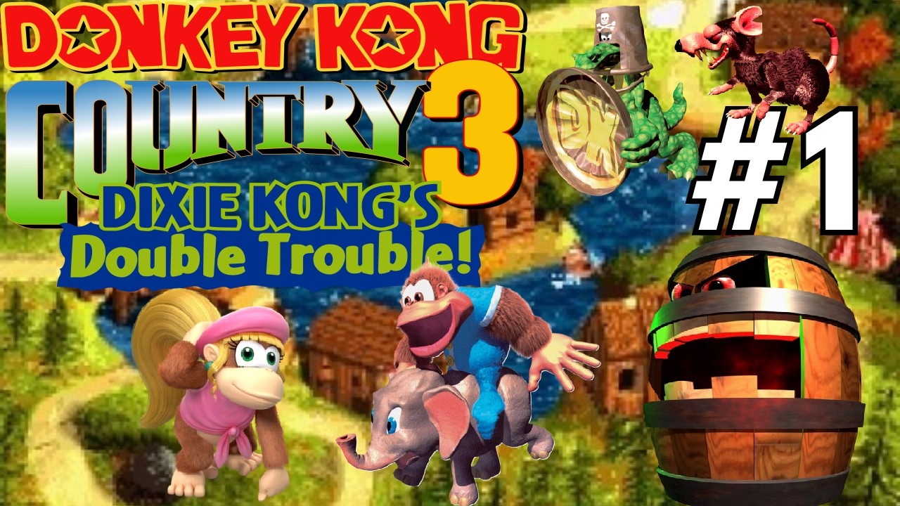 Donkey Kong Country 3 #1 (103% inicio de gameplay)