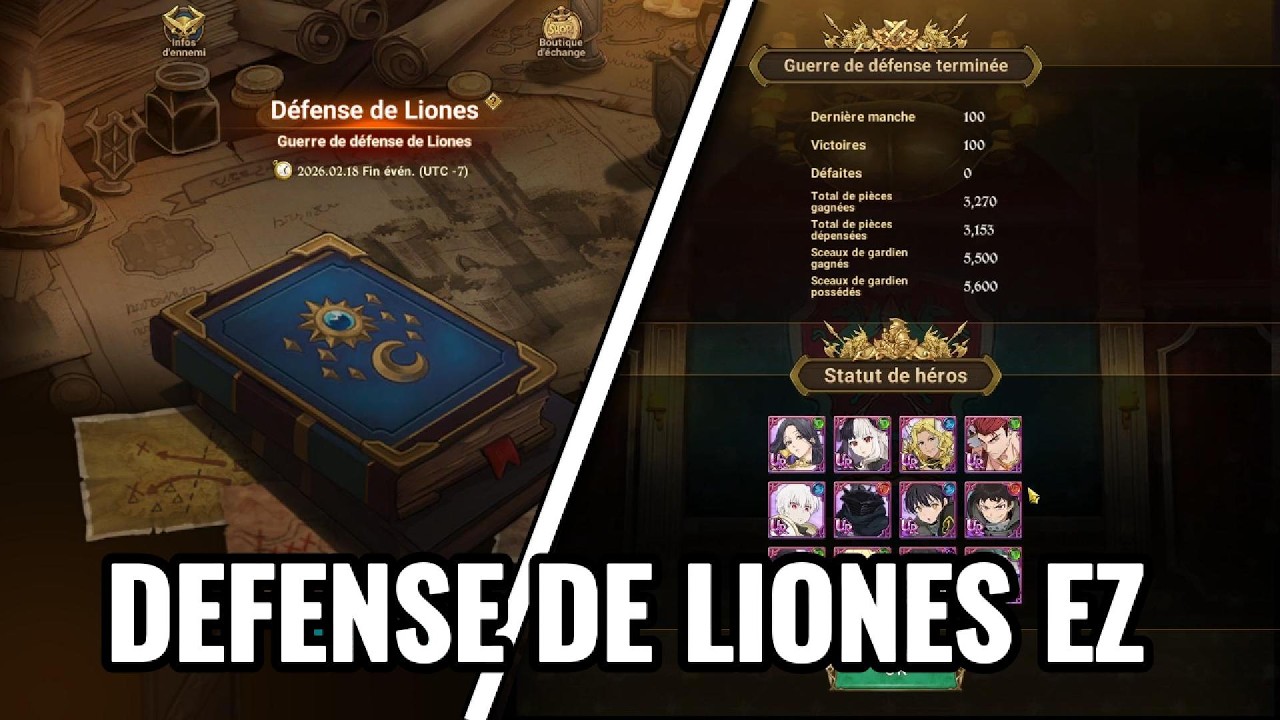 Tuto Défense de Liones 7DS