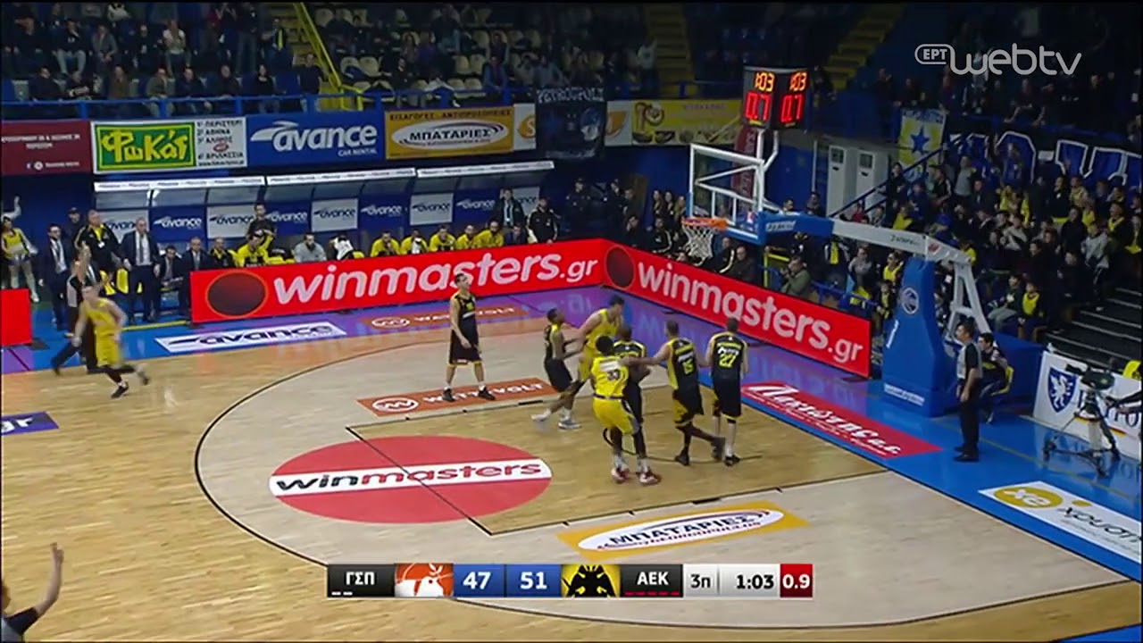 Basket League 2019-2020: ΠΕΡΙΣΤΕΡΙ – AEK | HIGHLIGHTS | 25/01/2020 | ΕΡΤ