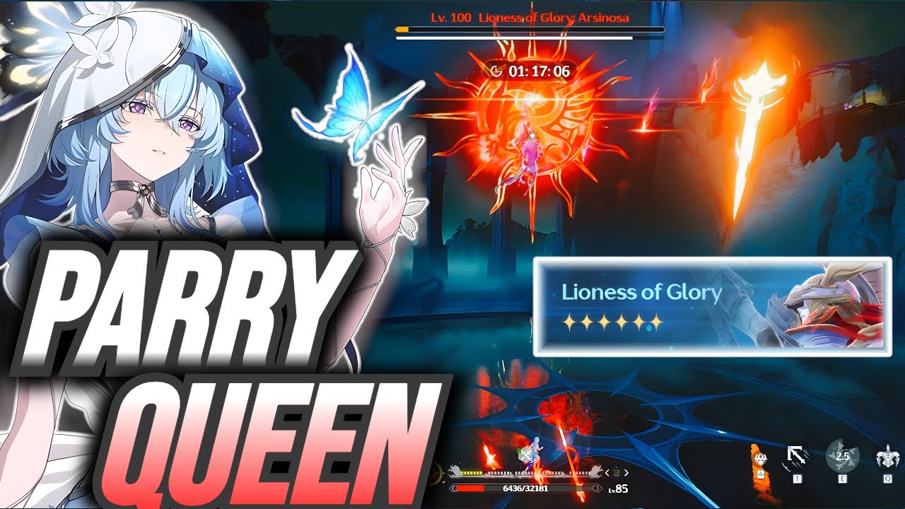 Shorekeeper No hit SOLO Lioness of Glory Hologram 6 - Wuthering Waves