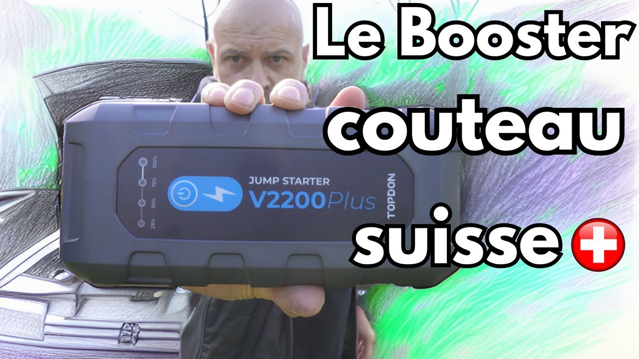 Ce booster de batterie est un couteau suisse