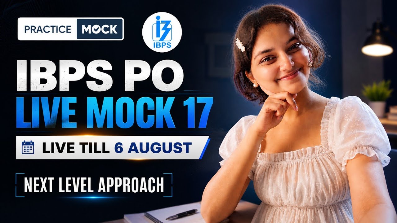 IBPS PO LIVE MOCK 17 PRACTICEMOCK #IBPSPO #SBIPO #GUIDELY #OLIVEBOARD #SMARTKEEDA #PRACTUCEMOCK