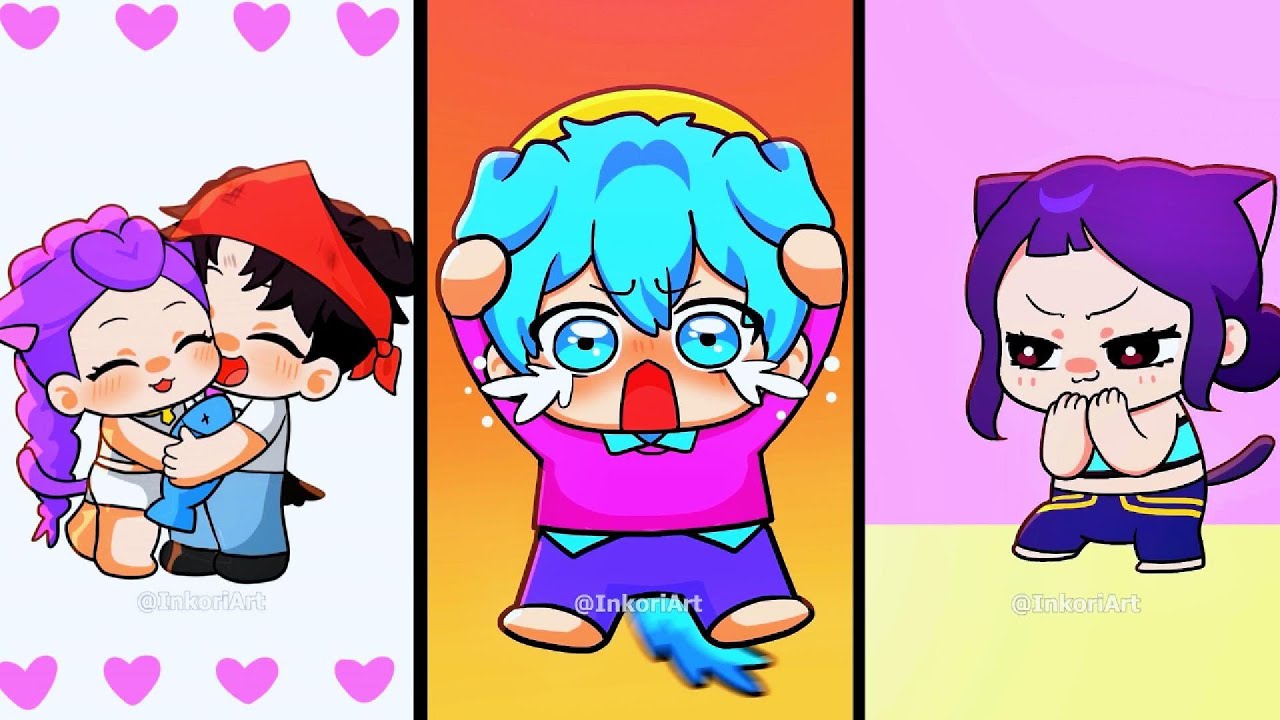 Jinu and Rumi   - Cats Rumi, Mira and Zoey when kissed, who is the cutest PT1 | Kpop Demon Hunters
