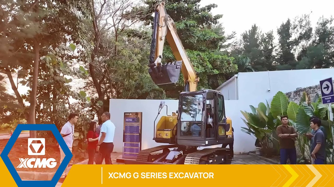 XCMG G SERIES EXCAVATOR Launch in Indonesia!