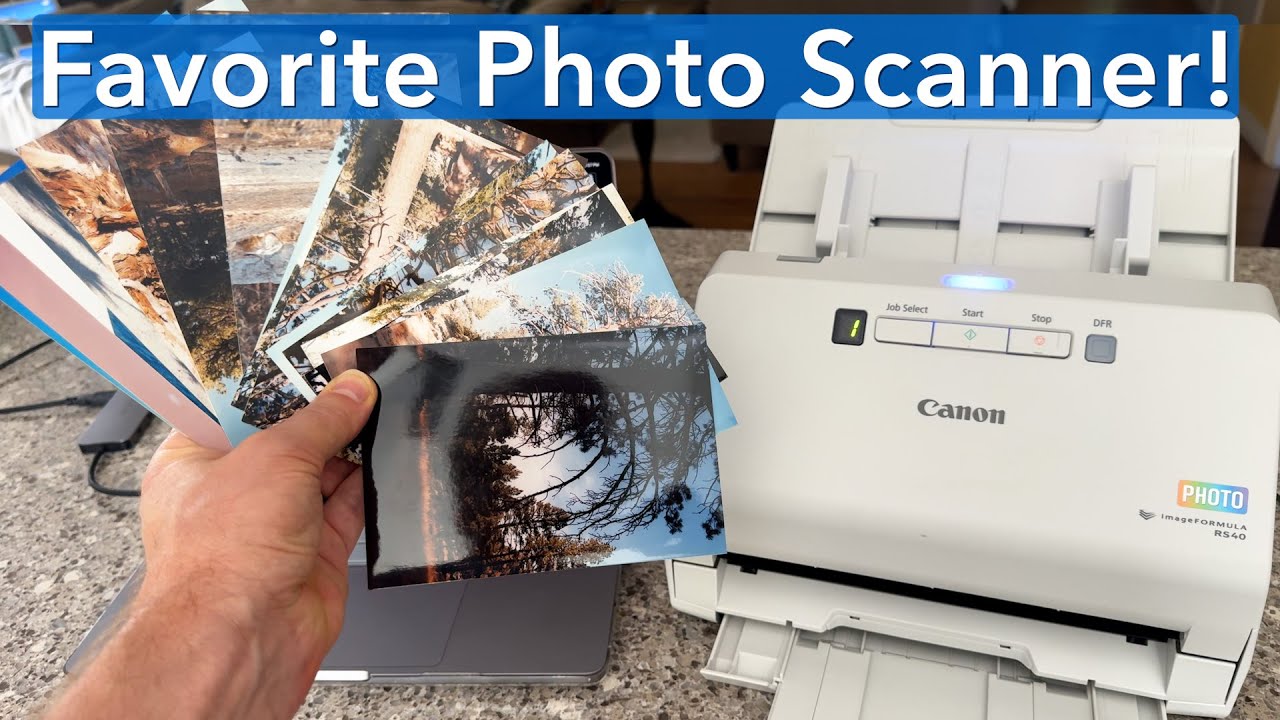 Canon RS40 Photo & Document Scanner-Watch my Photo Test...