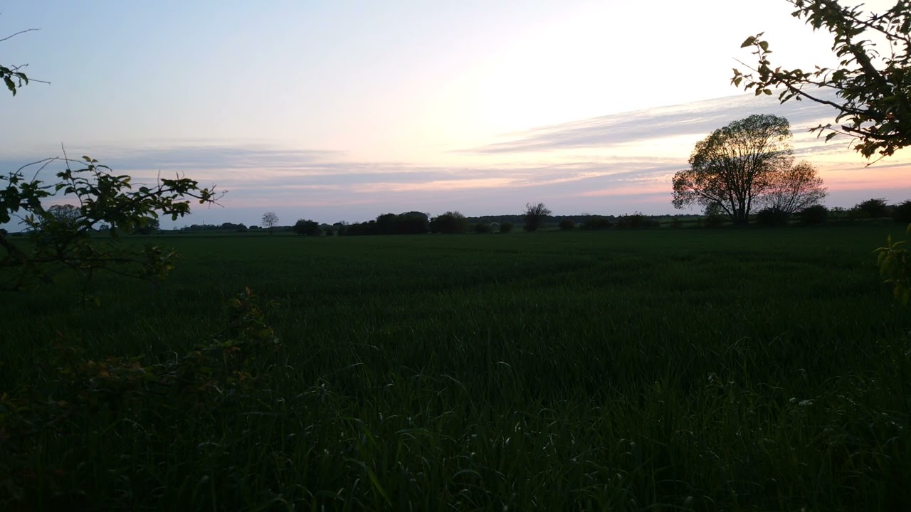 Sunset timelapse - North Funen - May 13th 2023