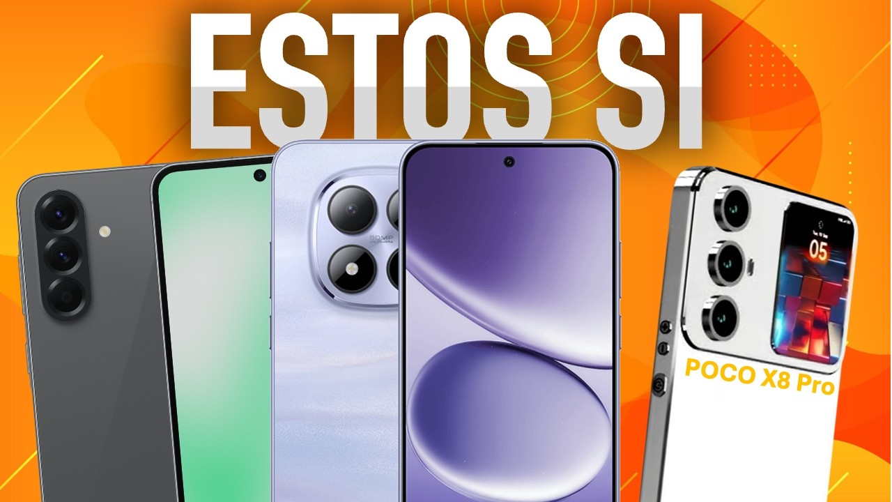 Estos 3 celulares dominan 2026, el resto es dinero botado