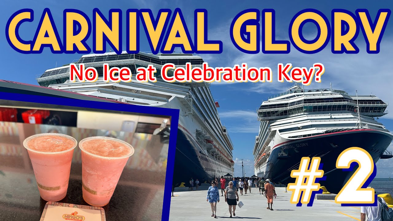 Carnival Glory: Пляжный день Celebration Key, ужин с деликатесами и живая музыка! ЧАСТЬ 2, сентяб...