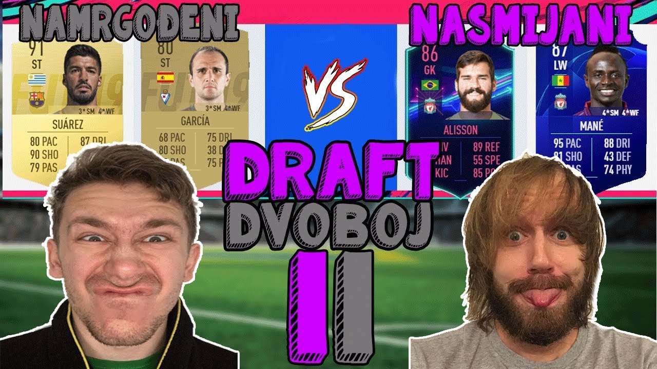 NAMRGOĐENI PROTIV NASMIJANIH IGRAČA DRAFT DVOBOJ!!