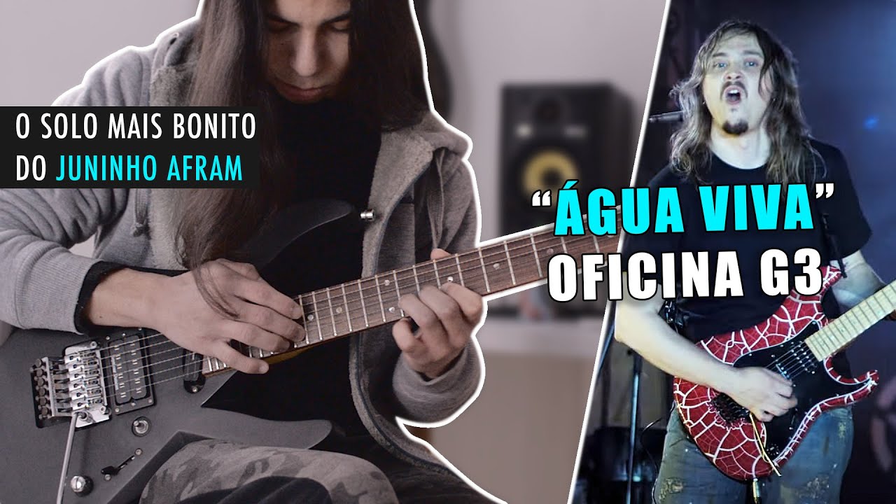 OFICINA G3 - &Aacute;gua Viva | O Solo mais bonito do Afram (solo cover)