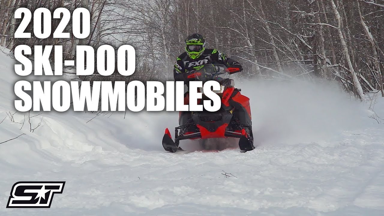 2020 Ski-Doo Snowmobile Lineup